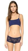 Top Secret Prop Top Bralette In Navy