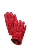 CAROLINA AMATO Short Leather Gloves