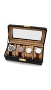 GIFT BOUTIQUE GENUINE LEATHER 4 WATCH CASE