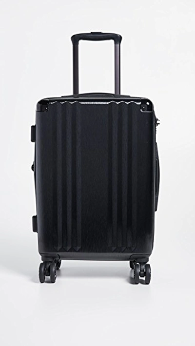 Calpak Ambeur 20-inch Rolling Spinner Carry-on In Black