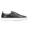 Grenson Sneaker 1 Leather Tennis Trainers In Black