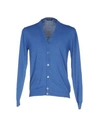 Zanone Cardigans In Blue