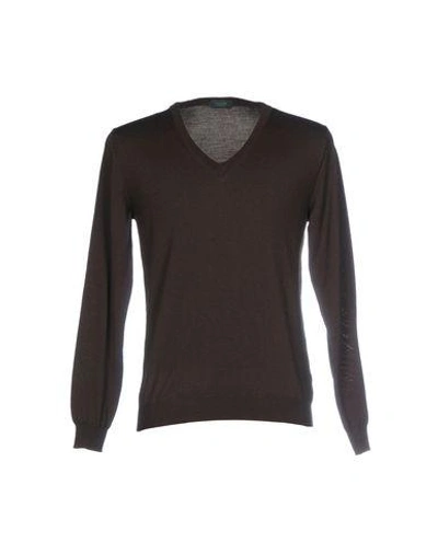 Issey Miyake Sweaters In Brown