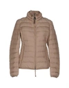 PARAJUMPERS PARAJUMPERS WOMAN DOWN JACKET LIGHT BROWN SIZE XS POLYESTER,41730836SP 6
