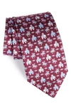 FERRAGAMO Elephant & Horse Silk Tie