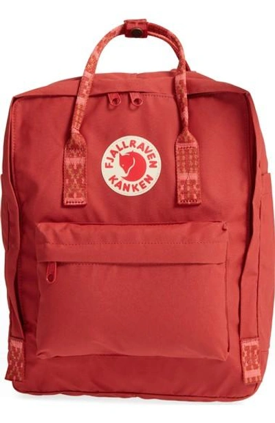 Fjall Raven 'kånken' Water Resistant Backpack In Red