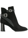TOD'S BUCKLE STRAP ANKLE BOOTS,XXW0ZM0V700E9QB99912394970