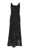 JW ANDERSON LONG TANK DRESS WITH FOIL,KW55WS18