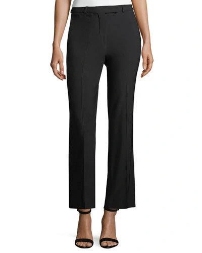 Etro Cady Kick-flare Pants In Black