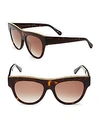 STELLA MCCARTNEY 51MM Flat Top Round Sunglasses,0400096238263