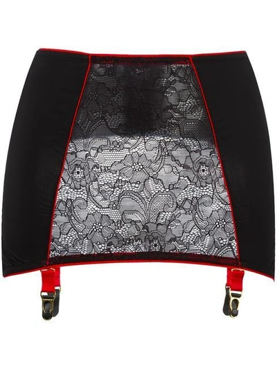 Maison Close Jupe 半身裙 In Black/red