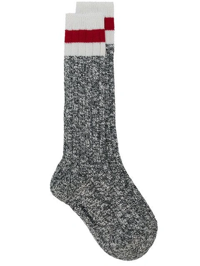 Dsquared2 Knitted Socks In Grey