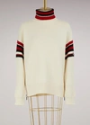 MONCLER Striped wool sweater,9250600 979A4 34