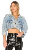 RE/DONE LEVI'S CROPPED JACKET,1045CJKT