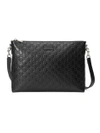 GUCCI GUCCI SIGNATURE SOFT MESSENGER,473882DMT1N12416297