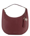 Michael Michael Kors Red Leather Shoulder Bag In Red