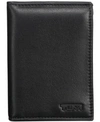 TUMI MEN'S NAPPA LEATHER L-FOLD ID PASSCASE