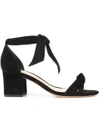 Alexandre Birman Clarita Bow-embellished Suede Sandals