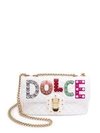 DOLCE & GABBANA Lucia Quilted Leather Clutch