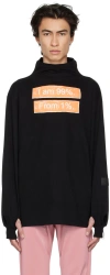 99% Is Black Glow-in-the-dark Long Sleeve T-shirt In Black