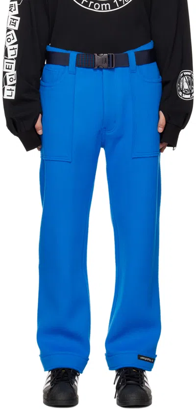 99% Is Blue Bondage Trousers