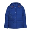 Junya Watanabe Nya Watanabe Comme Des Garcons Man X The North Face Hooded Padded Jacket In Bluette