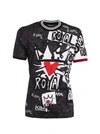 DOLCE & GABBANA ROYAL PRINT T-SHIRT,G8HQ5THP73Z HJF88