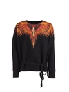 MARCELO BURLON COUNTY OF MILAN ELLAS SWEATSHIRT,CWBA016F17506267 1088