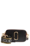 Marc Jacobs Snapshot Crossbody Bag - Grey In Graphite Multi/gold