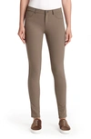 Lafayette 148 New York Mercer Acclaimed Stretch Skinny Pants In Nougat In Nougat