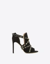 VALENTINO GARAVANI STUDWRAP OPEN-TOE ANKLE BOOT