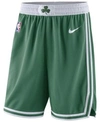 Nike Men's Kelly Green 2019/20 Boston Celtics Icon Edition Swingman Shorts In Green/white