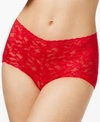 Hanky Panky Signature Lace Retro V-kini In Red