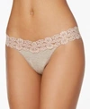 HANKY PANKY HEATHER JERSEY LOW-RISE THONG 681501