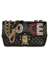 DOLCE & GABBANA LUCIA QUILTED SHOULDER BAG,BB6343AI48980999