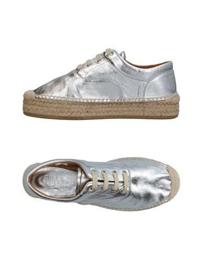 Mm6 Maison Margiela Trainers In Silver