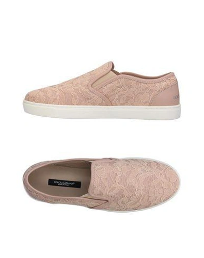 Dolce & Gabbana Sneakers In Pink