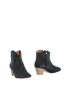 Isabel Marant Étoile Ankle Boot In Steel Grey