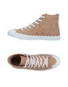 CHLOÉ CHLOÉ WOMAN SNEAKERS SAND SIZE 6 SOFT LEATHER,11327675JN 3