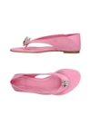 ALEXANDER MCQUEEN ALEXANDER MCQUEEN WOMAN THONG SANDAL PINK SIZE 5 LEATHER,11340906GW 3