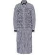 SIMONE ROCHA Embellished gingham cotton dress,P00271685