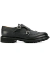DOUCAL'S monk strap shoes,12610TTA12458093