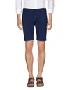 DONDUP DONDUP MAN SHORTS & BERMUDA SHORTS MIDNIGHT BLUE SIZE 31 COTTON, ELASTANE,13089359EE 12