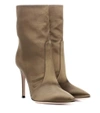 GIANVITO ROSSI EXCLUSIVE TO MYTHERESA.COM - MELANIE SATIN ANKLE BOOTS,P00270417