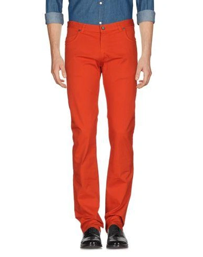 Etro Casual Trousers In Rust