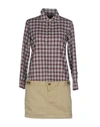 Dsquared2 Short Dresses In Beige