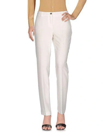 Blumarine Casual Trousers In White