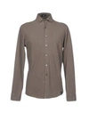 Drumohr Shirts In Beige