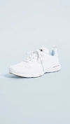 Apl Athletic Propulsion Labs Techloom Pro Mesh Sneakers In White/black/gum