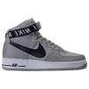 Nike Men's Nba Air Force 1 High 07 Casual Shoes, Grey In Grey